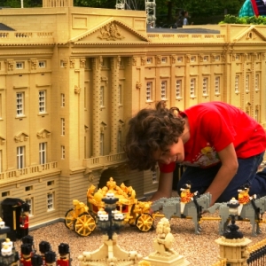 Buckingham Palace from
a different perspective