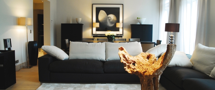 La Reserve Paris Apartments-livingroom 1-Classictravel.com-Virtuoso