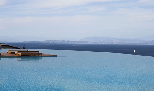 Angsana Corfu Resort & Spa - Infinity Pool View - Book on ClassicTravel.com