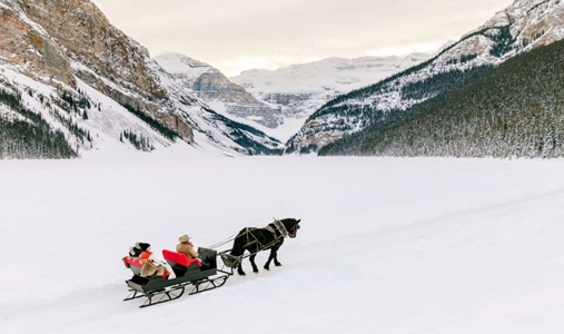 The Fairmont Chateau Lake Louise - Sleigh Ride - Book on ClassicTravel.com