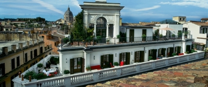 Rocco Forte House Piazza di Spagna Roma - Terrace - Book on ClassicTravel.com