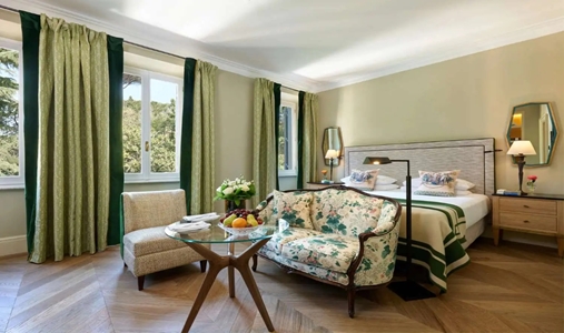 Hotel de Russie, a Rocco Forte Hotel - Deluxe Room Garden View - Book on ClassicTravel.com