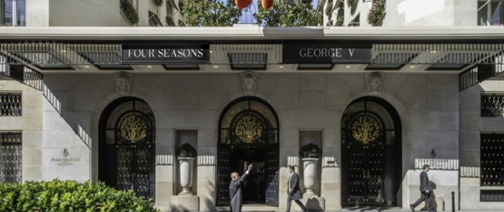 Four Seasons Hotel George V - Entrance - Book on ClassicTravel.com