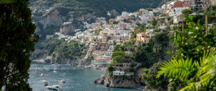 Treville Positano - Aerial View - Book on ClassicTravel.com