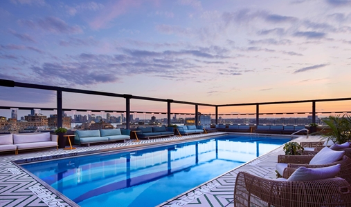 Gansevoort Meatpacking - Rooftop Pool - Book on ClassicTravel.com