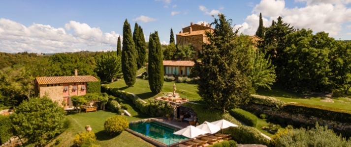 Castello di Vicarello - Sky View - Book on ClassicTravel.com