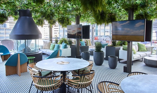 Thompson Dallas by Hyatt - CatBird Terrace - Book on ClassicTravel.com