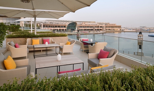 InterContinental Dubai Festival City - Outdoor Seating - Book on ClassicTravel.com