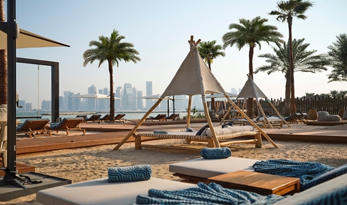 InterContinental Hotels DOHA BEACH & SPA - Terrace - Book on ClassicTravel.com