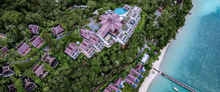 InterContinental Koh Samui Resort - Aerial View - Book on ClassicTravel.com