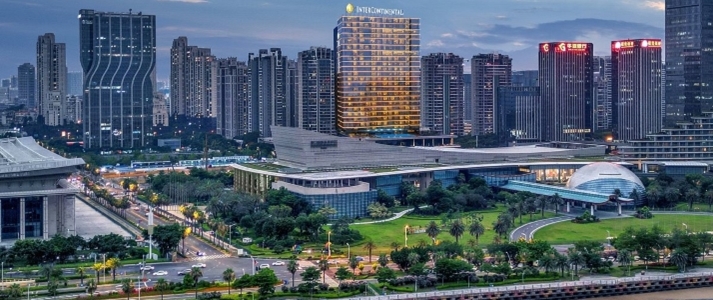 InterContinental Hotels XIAMEN - Aerial View - Book on ClassicTravel.com