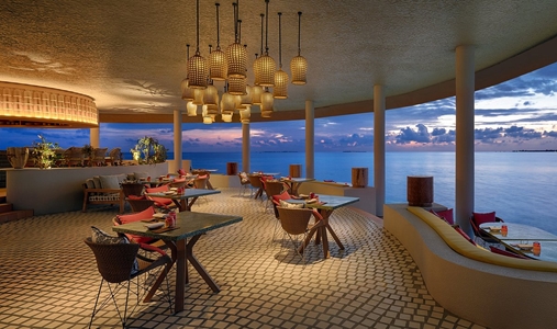 Six Senses KANUHURA MALDIVES - The Point Interior - Book on ClassicTravel.com