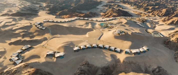 Six Senses SOUTHERN DUNES THE RED SEA - Aerial View - Book on ClassicTravel.com