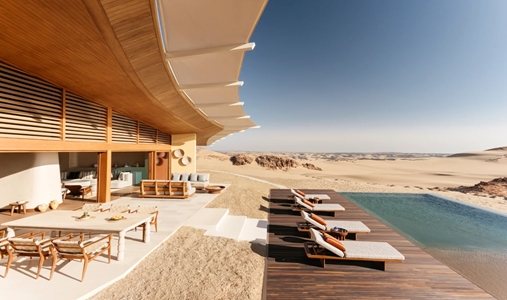 Six Senses SOUTHERN DUNES THE RED SEA - Sunset Pool - Book on ClassicTravel.com