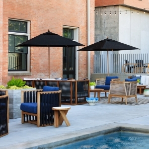 Kimpton PITTMAN HOTEL - Pool Seating - Book on ClassicTravel.com