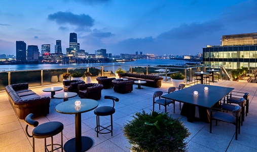 Kimpton QIANTAN SHANGHAI - Upper Deck Terrace - Book on ClassicTravel.com