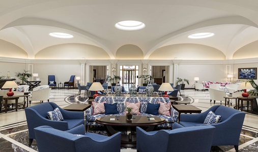 The Phoenicia Malta - Palm Court Lounge - Book on ClassicTravel.com