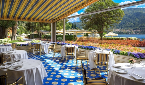 Villa d'Este - Veranda Lake View - Book on ClassicTravel.com