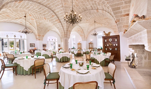 Masseria San Domenico - Indoor Restaurant - Book on ClassicTravel.com