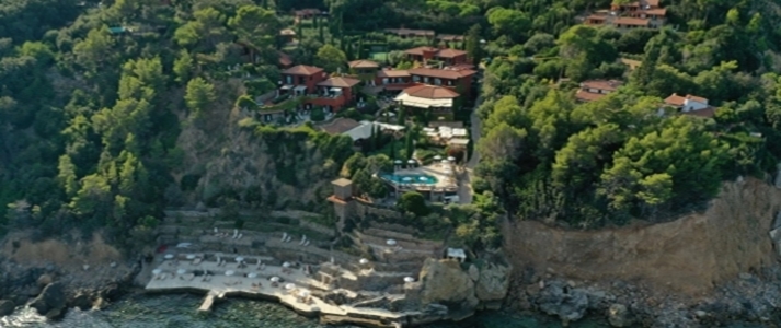 Hotel Il Pellicano - Aerial View - Book on ClassicTravel.com