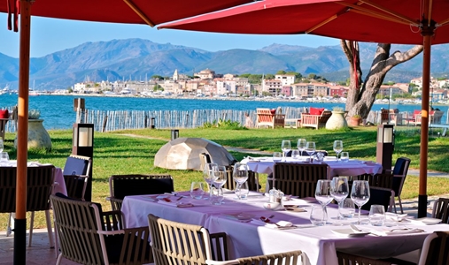 Hotel La Roya - Restaurant Terrace - Book on ClassicTravel.com