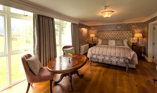 Cahernane House Hotel - Muckross Suite Bedroom