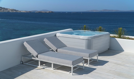 Mykonos Riviera Hotel and Spa - Glam Jacuzzi Retreat Terrace
