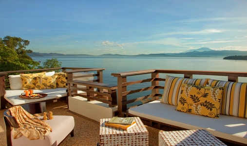 Gaya Island Resort - Bayu Villa Balcony - Book on ClassicTravel.com