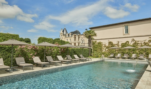 Château Grand Barrail Hôtel & Spa - Outdoor Pool - Book on ClassicTravel.com