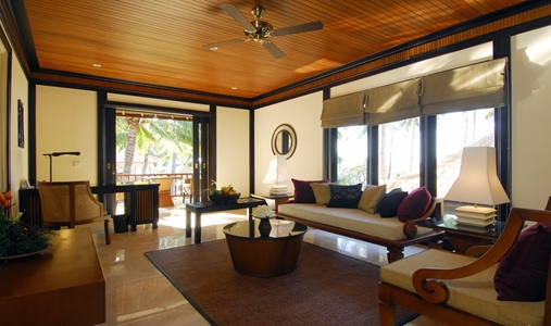 Spa Village Resort Tembok Bali - One Bedroom Villa Living Area - Book on ClassicTravel.com