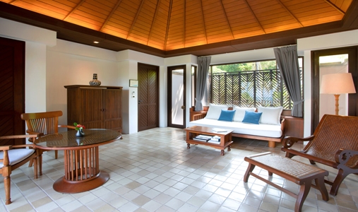 Pimalai Resort and Spa - One Bedroom Pavilion Suite Garden View Living Room