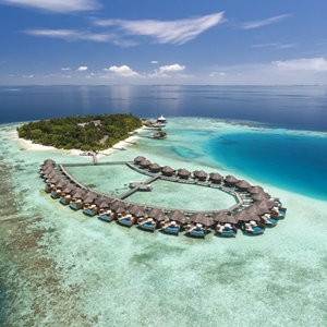 Baros Maldives - Aerial View