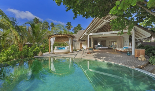Milaidhoo Maldives - Beach Pool Villa Pool Deck