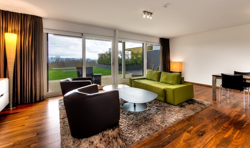 Wellnesshotel Golf Panorama - Apartment Living Room