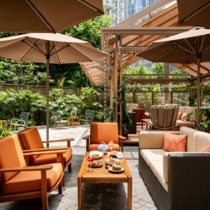 The Sukhothai Shanghai - The ZUK Bar Terrace Outdoor Day - Book on ClassicTravel.com