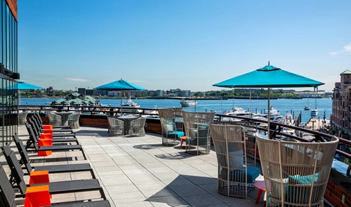 Boston Marriott Long Wharf - Pool Deck - Book on ClassicTravel.com