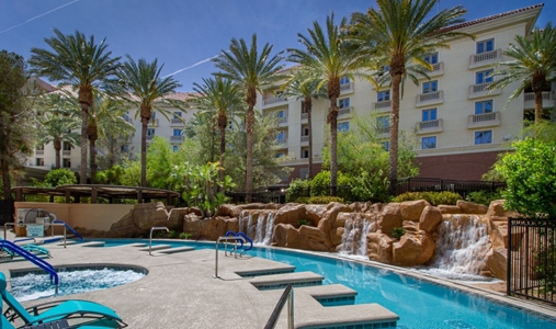 JW Marriott Las Vegas Resort and Spa - Hydrotherapy Pool Area - Book on ClassicTravel.com