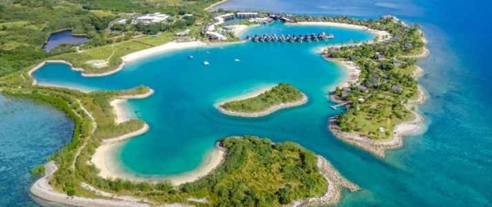 Fiji Marriott Resort Momi Bay - Aerial View - Book on ClassicTravel.com