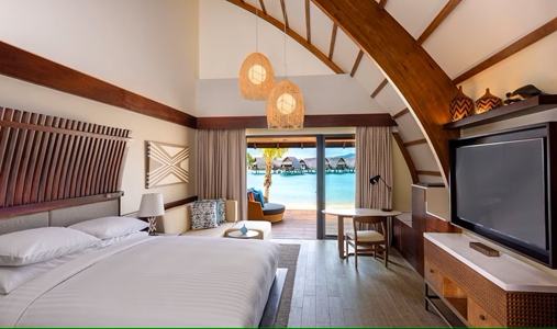 Fiji Marriott Resort Momi Bay - King Duplex Lagoon Front Bure - Book on ClassicTravel.com