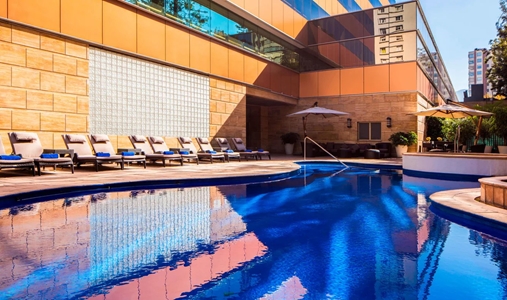 Santiago Marriott Hotel - Outdoor Pool  - Book on ClassicTravel.com