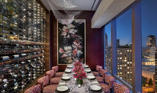 Mandarin Oriental New York - Restaurant Asiate Private Dining Room - Book on ClassicTravel.com