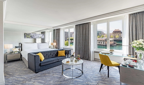 Mandarin Oriental, Geneva - Mandarin River View Room - Book on ClassicTravel.com