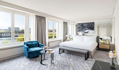 Mandarin Oriental, Geneva - River View Corner Suite - Book on ClassicTravel.com