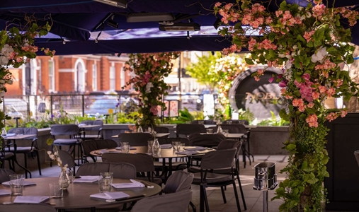 Nobu Hotel Portman Square - Nobu Terrace - Book on ClassicTravel.com