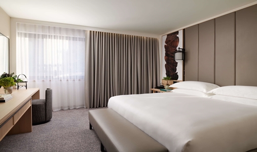 Nobu Hotel Portman Square - One Bedroom Suite Bedroom - Book on ClassicTravel.com