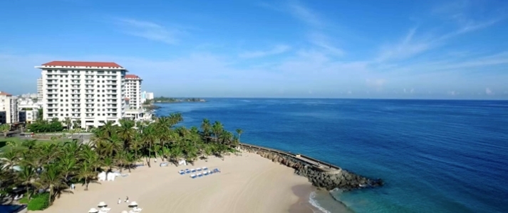 Condado Vanderbilt Hotel - Hotel Aerial View - Book on ClassicTravel.com