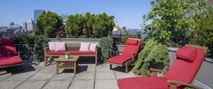 Fifteen Beacon - Upper Roof Terrace - Book on ClassicTravel.com