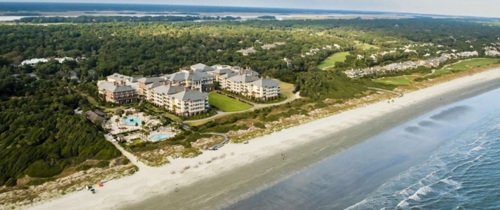 The Sanctuary at Kiawah Island - Aerial View - Book on ClassicTravel.com