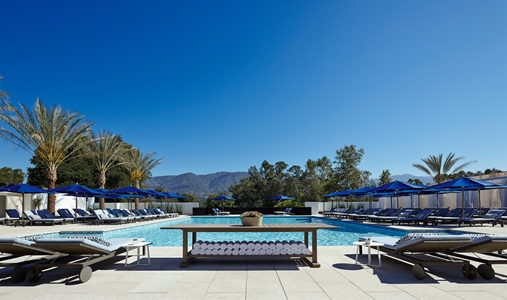 Ojai Valley Inn - Indigo Pool & Bar - Book on ClassicTravel.com