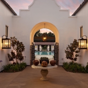 Ojai Valley Inn - Pixie Pool Entrance - Book on ClassicTravel.com